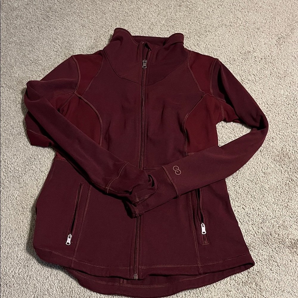 CALIA by Carrie Underwood Maroon Ski Jacket